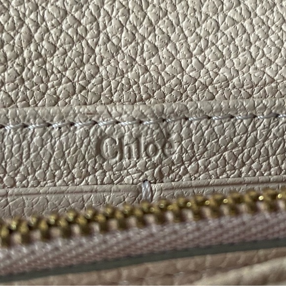 CHLOÈ WALLET IN SAND/LIGHT BLUSH - Picture 8 of 13